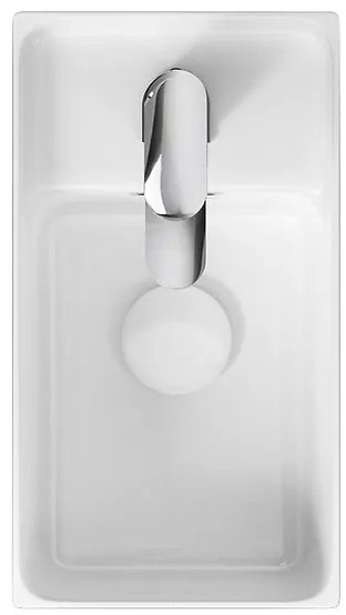 Cersanit Crea, závesná skrinka + umývadlo 40cm, SET B112, dub, S801-286