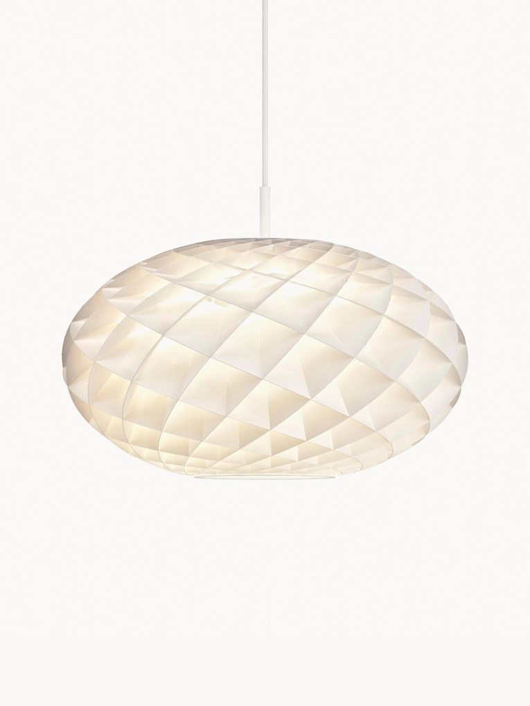 Oválne závesné LED svietidlo Patera