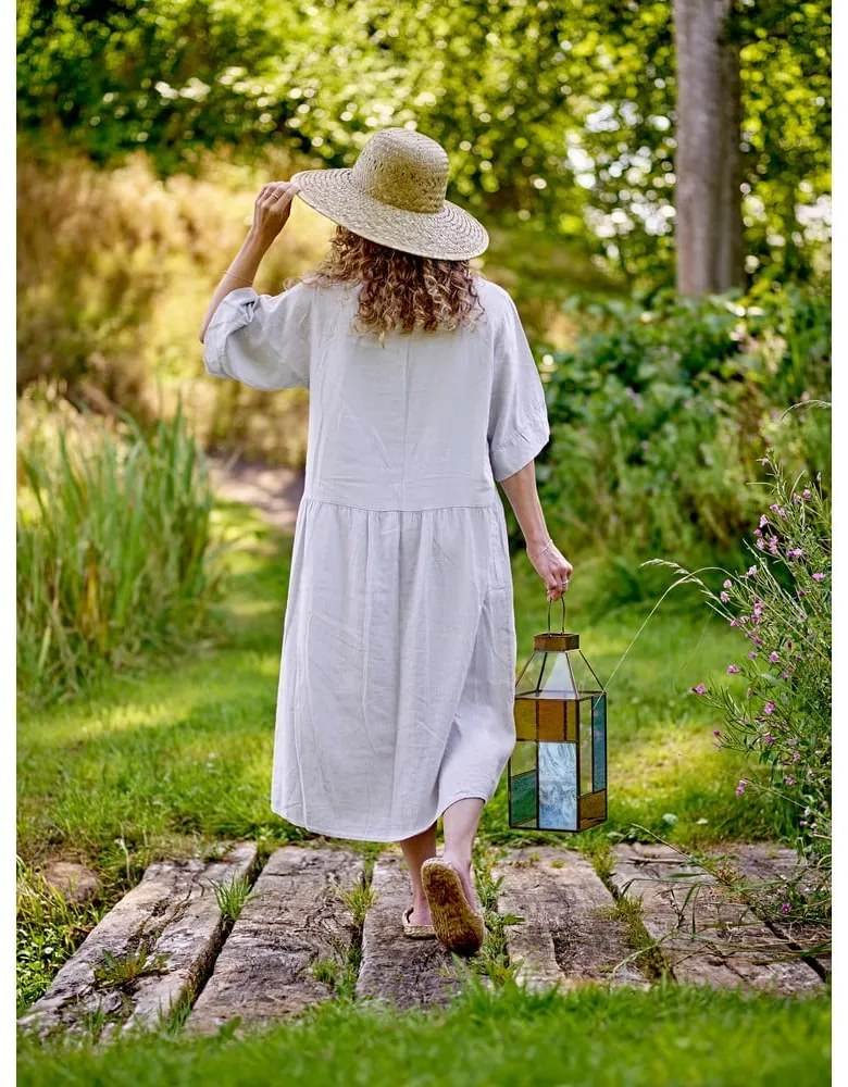 Sklenený lampáš (výška 38 cm) Drew – Bloomingville