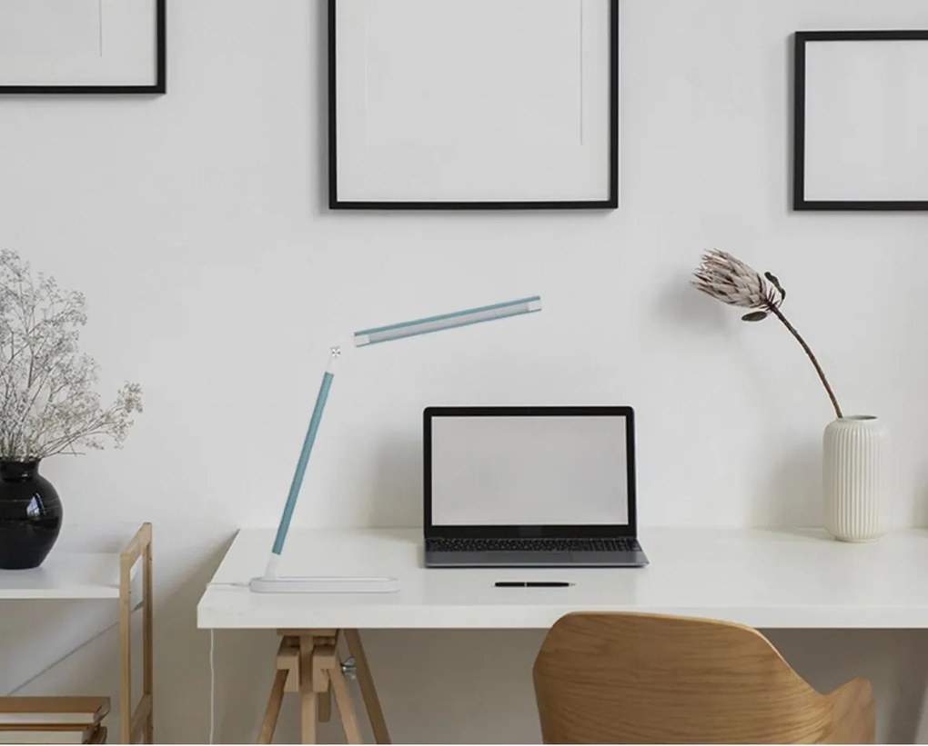 Stolná LED lampa NIKO K-MT-206 modrá