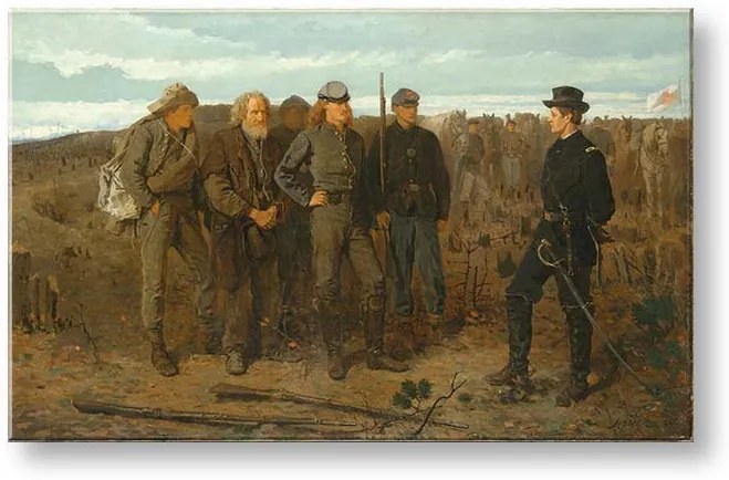 Obraz na plátne Winslow Homer - Väzni z frontu | rôzne rozmery