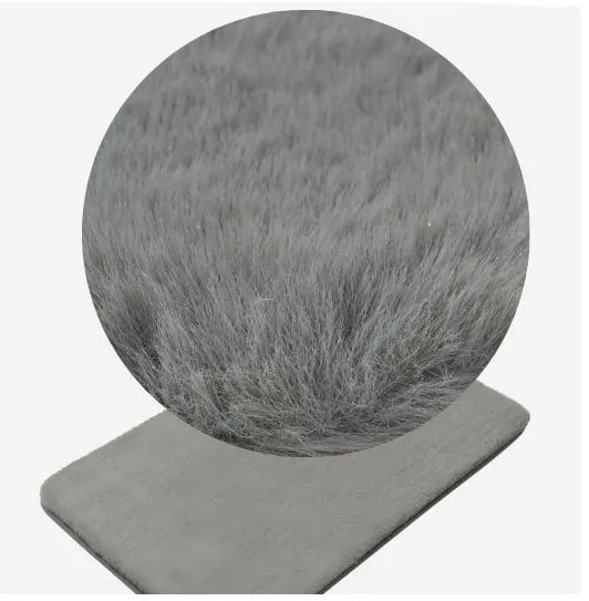 BISK Erga Mola, extra jemná kúpeľňová predložka z mikrovlákna 80x50 cm, šedá, ERG-08375