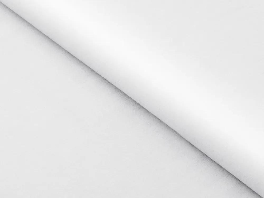 Biante Veľký obdĺžnikový bavlnený saténový obrus ST-001 Biely 220x260 cm