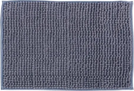 Kúpeľňová predložka Chenile 40x60 cm, šedá%