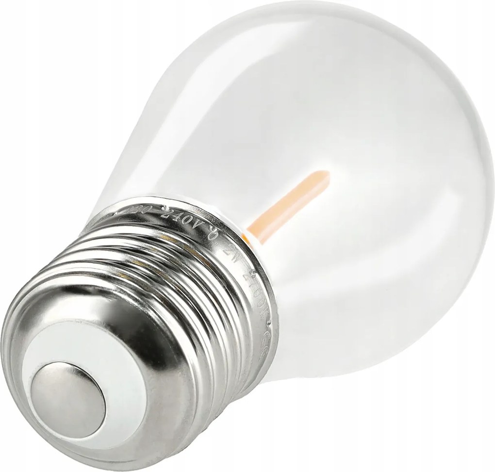 BERGE LED žiarovka E27 s plameňom a ohnivým efektom pre girlandy