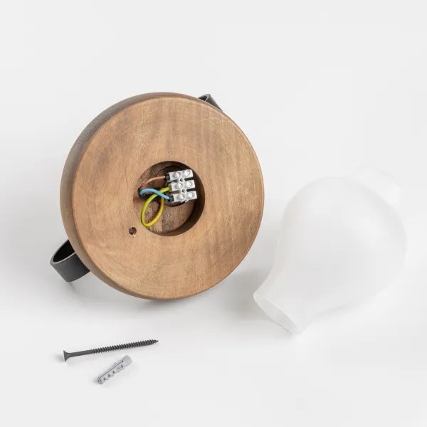 Brilagi - Nástenné svietidlo ROATA APLICA 1xE14/40W/230V buk