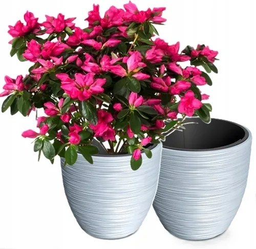 Květináč Arias 40x32 cm šedý