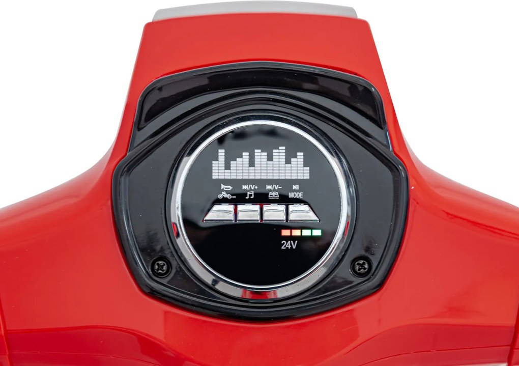 Ramiz Vozidlo Retro 23 Scooter Červená