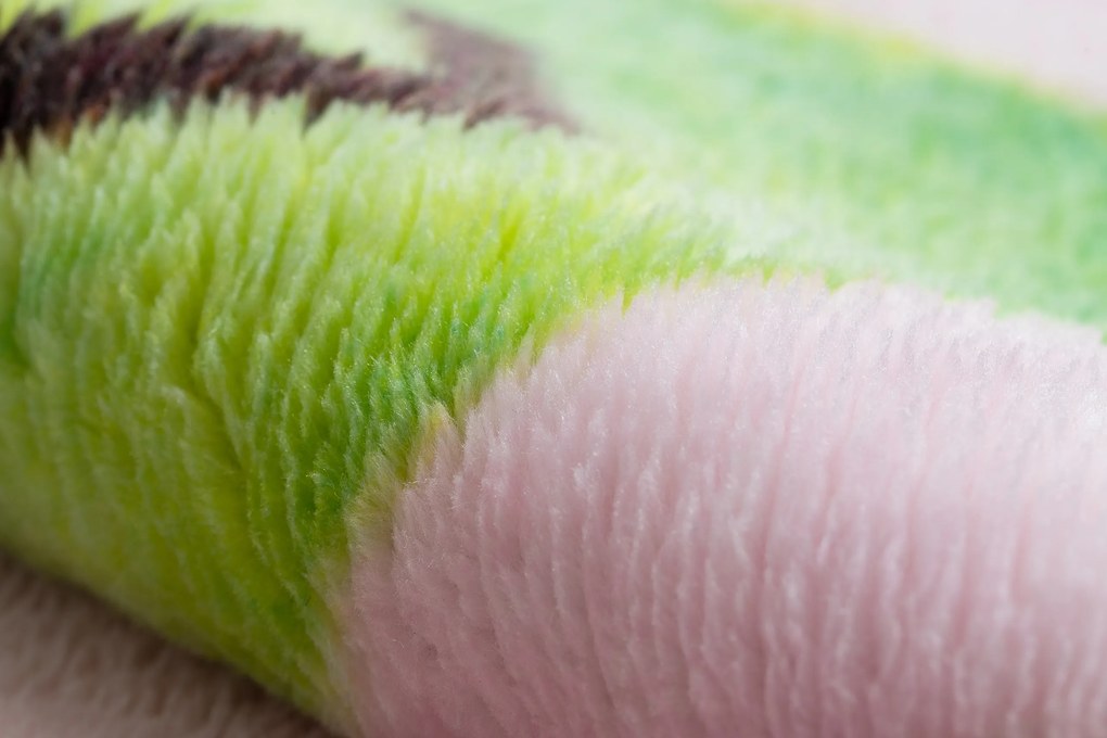 Koberec PLAY balóniky, písmená abeceda G3548-3, ružový