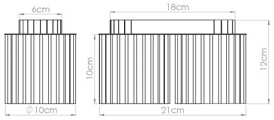 Sollux SL.1815 - Bodové svietidlo AURA 2xGU10/10W/230V taupe