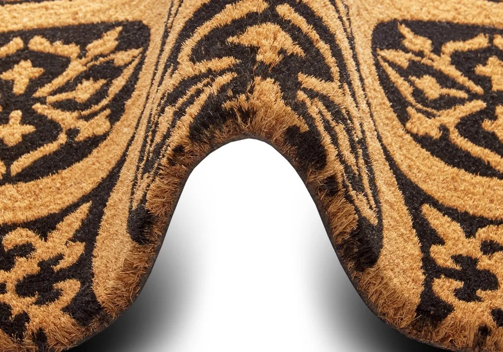 Rohožka Mozaika 105568 - na von aj na doma, 45x75, hnedá, chodba / predsieň, Hanse Home