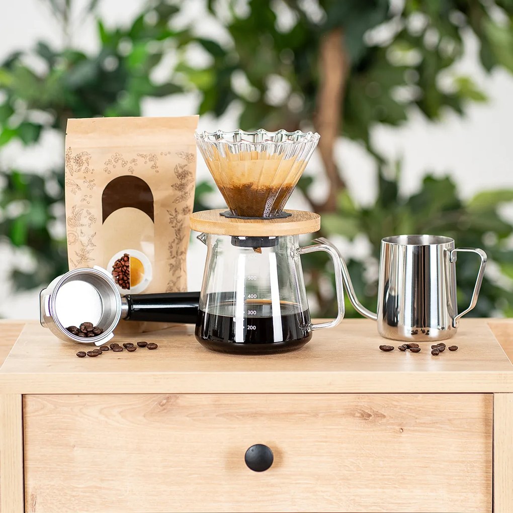 4Home Súprava na prekvapkávanú kávu Dripper, 600 ml