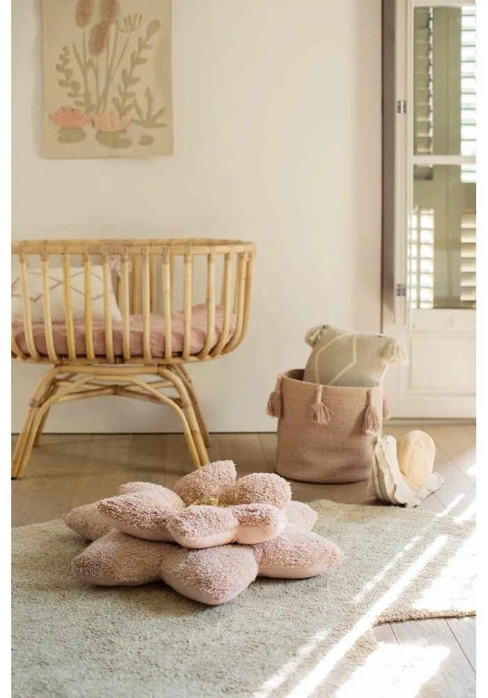 Látkový košík ø 30x30 cm Woody – Lorena Canals