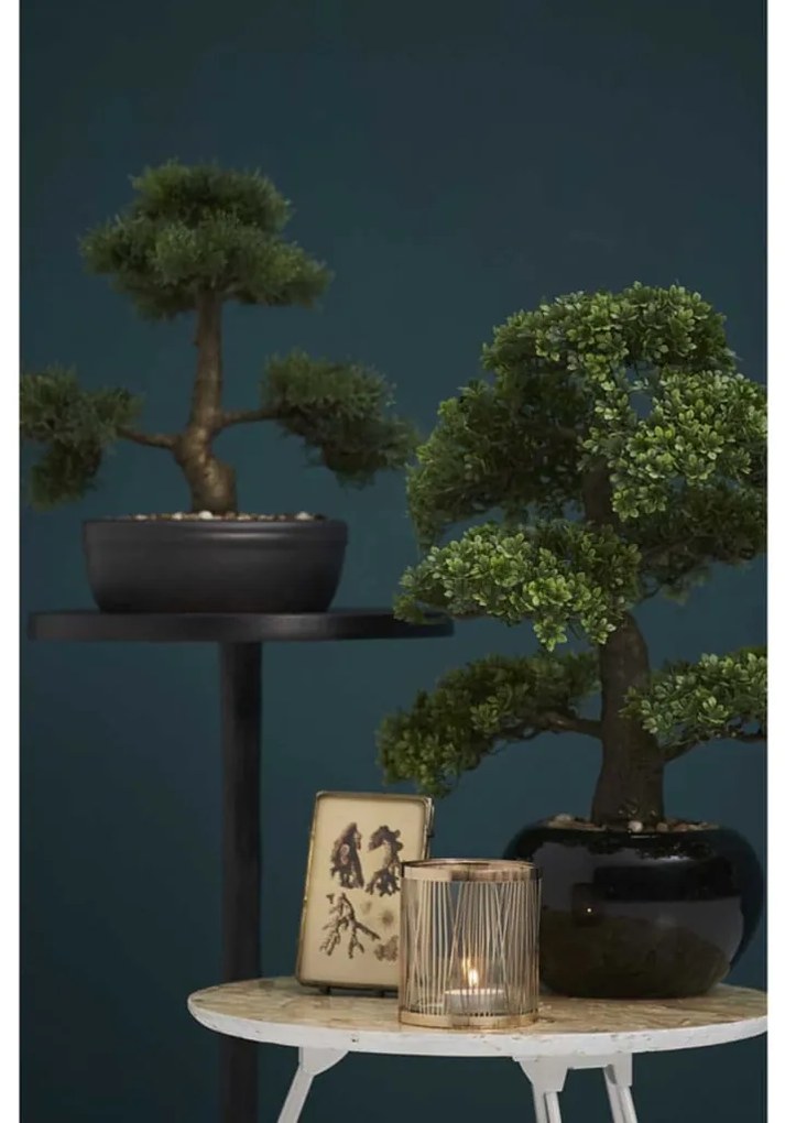 Emerald Umelý cáder v tvare bonsaje zelený 32 cm 420001