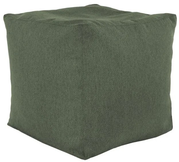 Taburetka melanž zelená kocka Eco