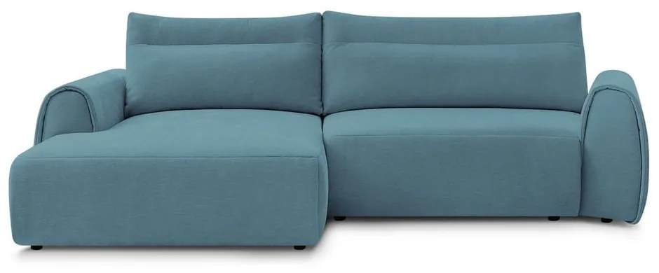 Modrá rohová pohovka Aden – Bobochic Paris