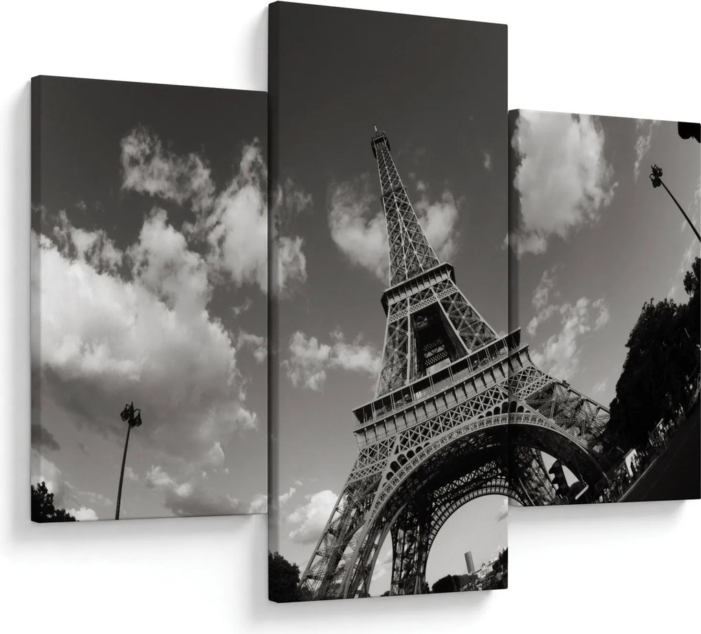 Obraz - Eiffelova veža v Paríži (90x60 cm)