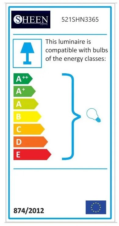Čierne závesné svietidlo Opviq lights Efsun