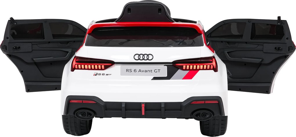 Ramiz Audi RS6 Avant GT elektrické autíčko pre deti biele
