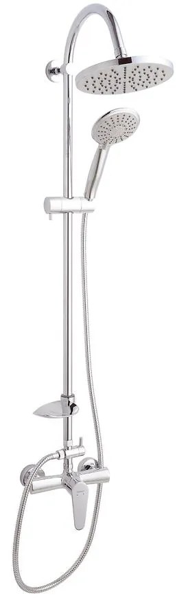 Tudela Sprchový systém s funkciou dažďovej sprchy s mechanickým miešačom