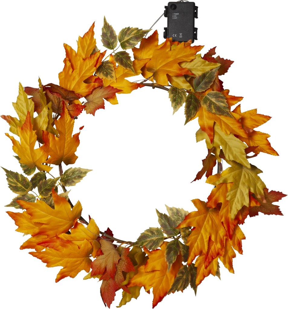 STAR TRADING Svietiaci veniec Autumn 45 cm