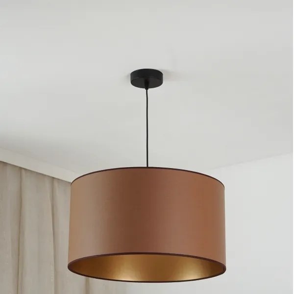 Brilagi - Luster na lanku OREGON ROLLER VEGE 1xE27/15W/230V pr. 45 cm hnedá