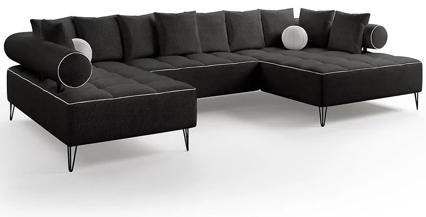 Rohová sedacia súprava Vivienne U pravý Lambi 13