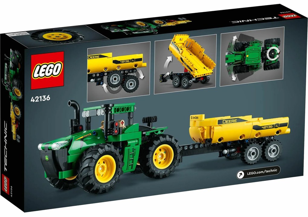 LEGO Technic 42136 John Deere 9620R 4WD Tractor 2242136
