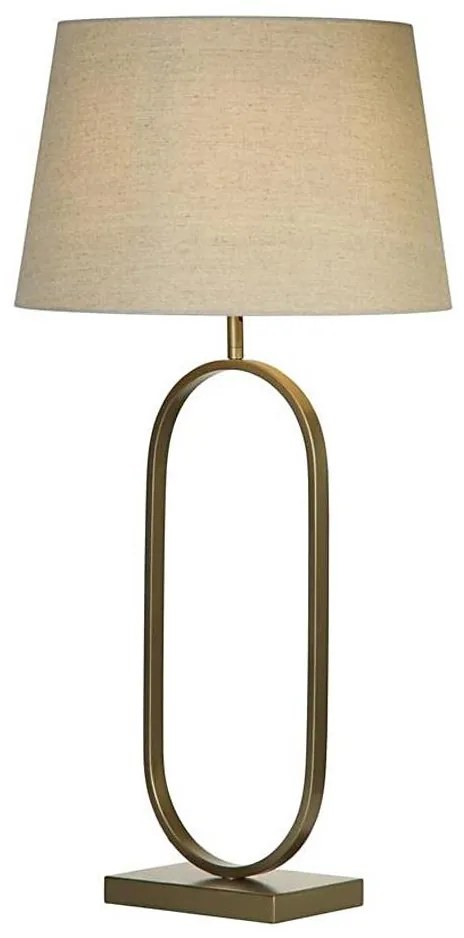 Searchlight EU94102NA - Stolná lampa MODISH 1xE27/60W/230V krémová