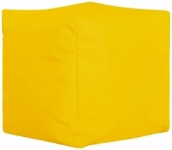 INTERMEDIC SK - Sedací vak CUBE 37x37x37 cm z ekokože | multifunkčná kocka, podnožka, sedenie