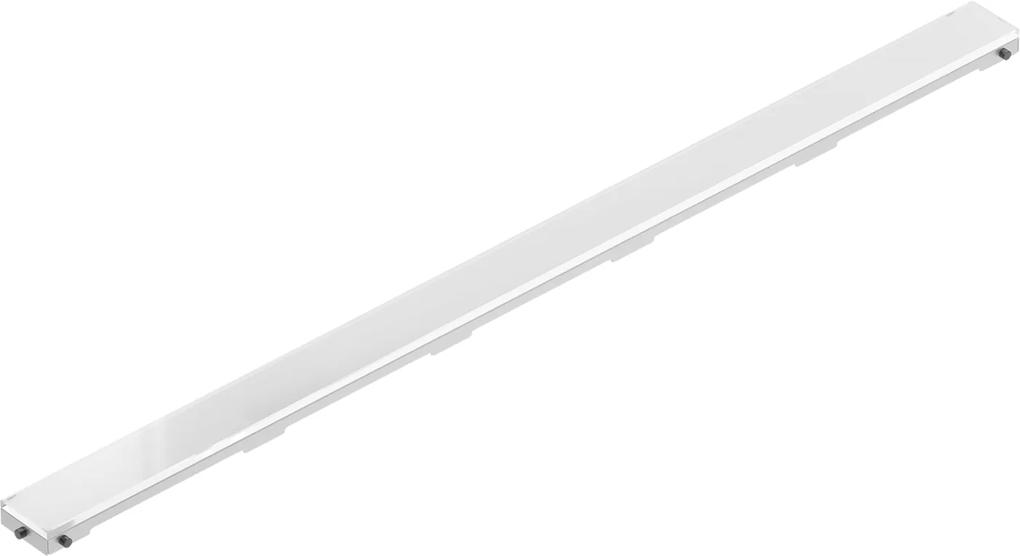 Mexen MGW kryt na nerezový žľab 90 cm, biele sklo, 1027090
