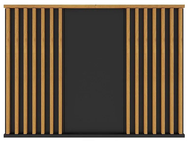 Komoda Nairobi 3F artisan/čierna