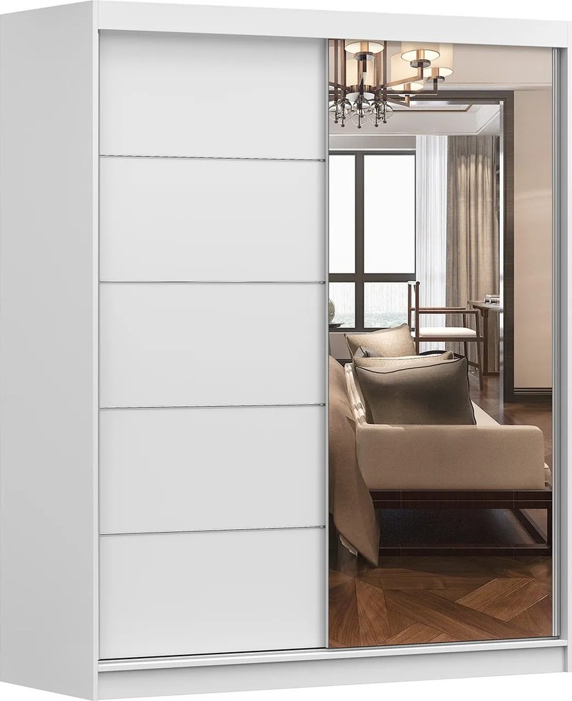 Šatníková skriňa BREN 160 cm (viac variant)