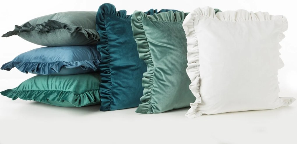 DEKORAČNÁ OBLIEČKA NA VANKÚŠ VELVET25 45X45 CM TMAVOBÉŽOVÁ