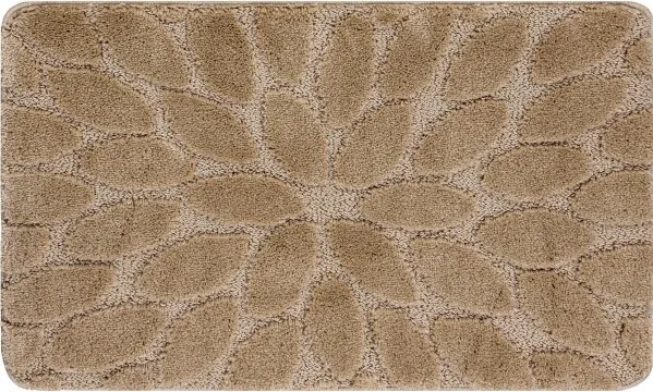 Kúpeľňový koberček SUPREME LINES kamienky, béžový