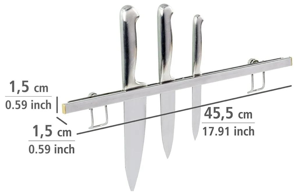Nástenná lišta na nože Wenko 1,5 x 1,5 x 45,5 cm