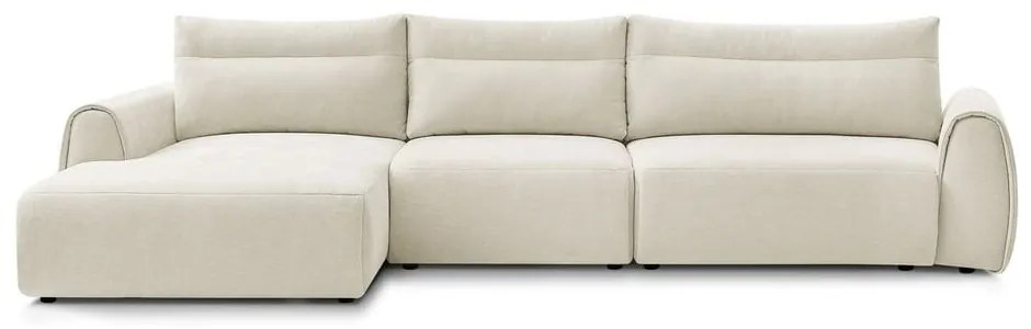 Béžová rohová pohovka Aden – Bobochic Paris