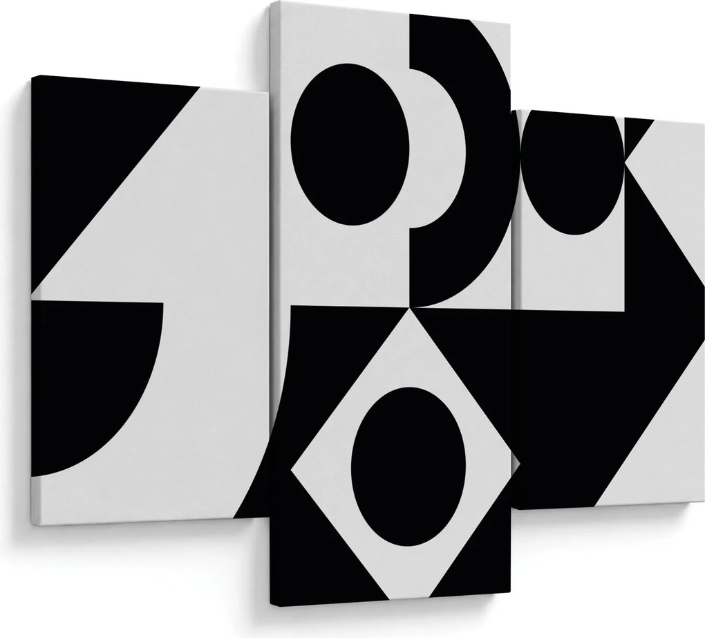 Obraz - Geometrická abstrakcia N⁰1 (90x60 cm)