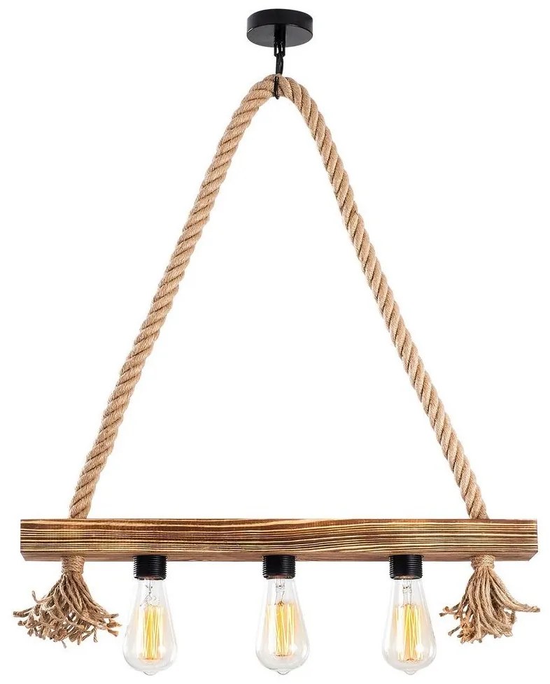 Luster na lanku EREBOS 3xE27/40W/230V