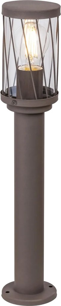 Rabalux BUDAPEST záhradný stĺpik max. 40W/E27/IP44 - hnedá, 8889