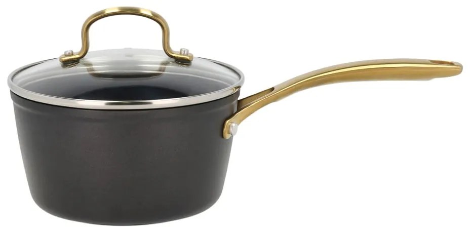 Hliníková rajnica s nepriľnavým povrchom s pokrievkou na indukciu 1,5 l – Holm