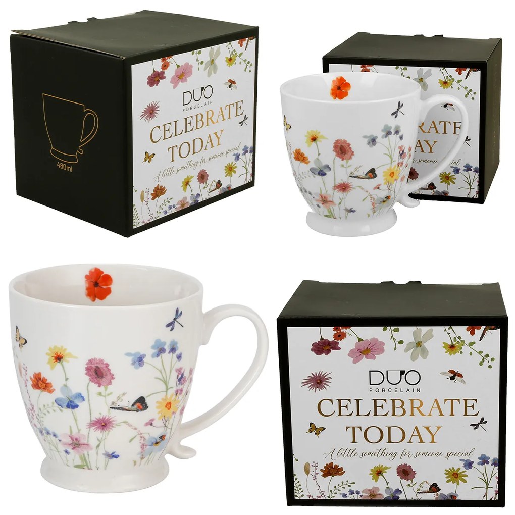 Porcelánový hrnček na nohe Royal Amelia 510 ml