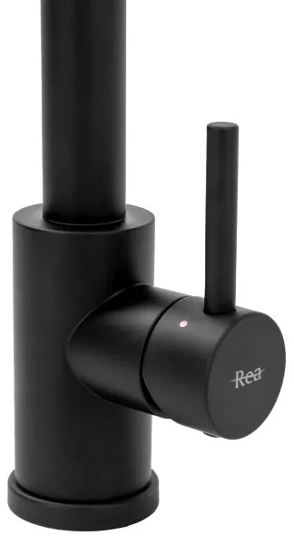 REA-B4820 - Drezová batéria s výsuvnou sprchou COLIN 42,5 cm čierna