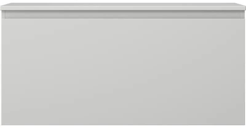 Mexen Orio, kúpeľňová skrinka 100 cm s hornou časťou, 1 zásuvka, sivá matná, 91A10-10047-1-BFC62