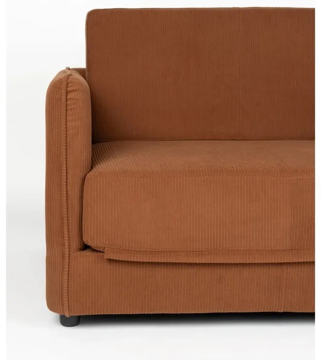 Oranžovohnedé kreslo Jopie – White Label