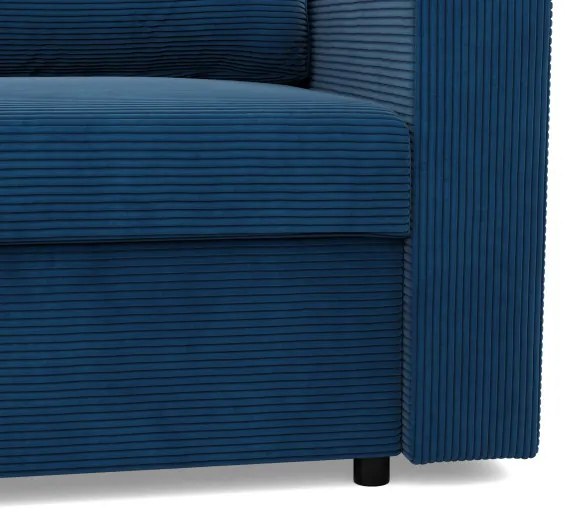 Rohová rozkladacia sedačka NEO Poso granátová