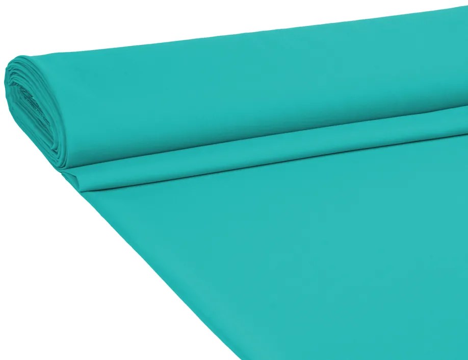 Biante Dekoračný obdĺžnikový obrus Rongo RG-020 Tyrkysový 50x100 cm