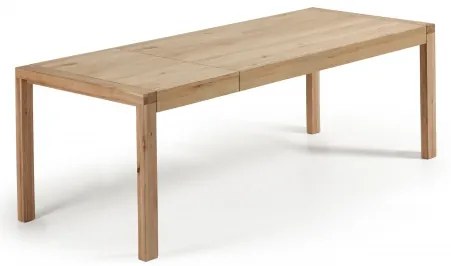 BRIVA dubový rozkladací stôl 180 (230) x 90 CM
