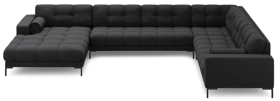 Tmavosivá rohová pohovka (pravý roh) Bali – Cosmopolitan Design