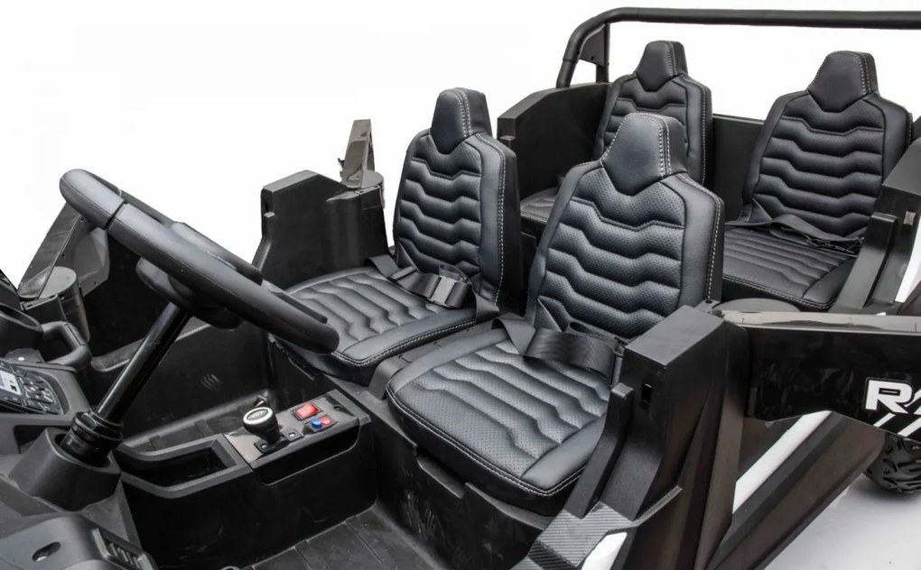 LEAN CARS Elektrické autíčko Buggy ATV Racing UTV2000 Štvormiestne!!! Zlatá - 4 X 150W - 24V14Ah + 24V14Ah grátis - 2023